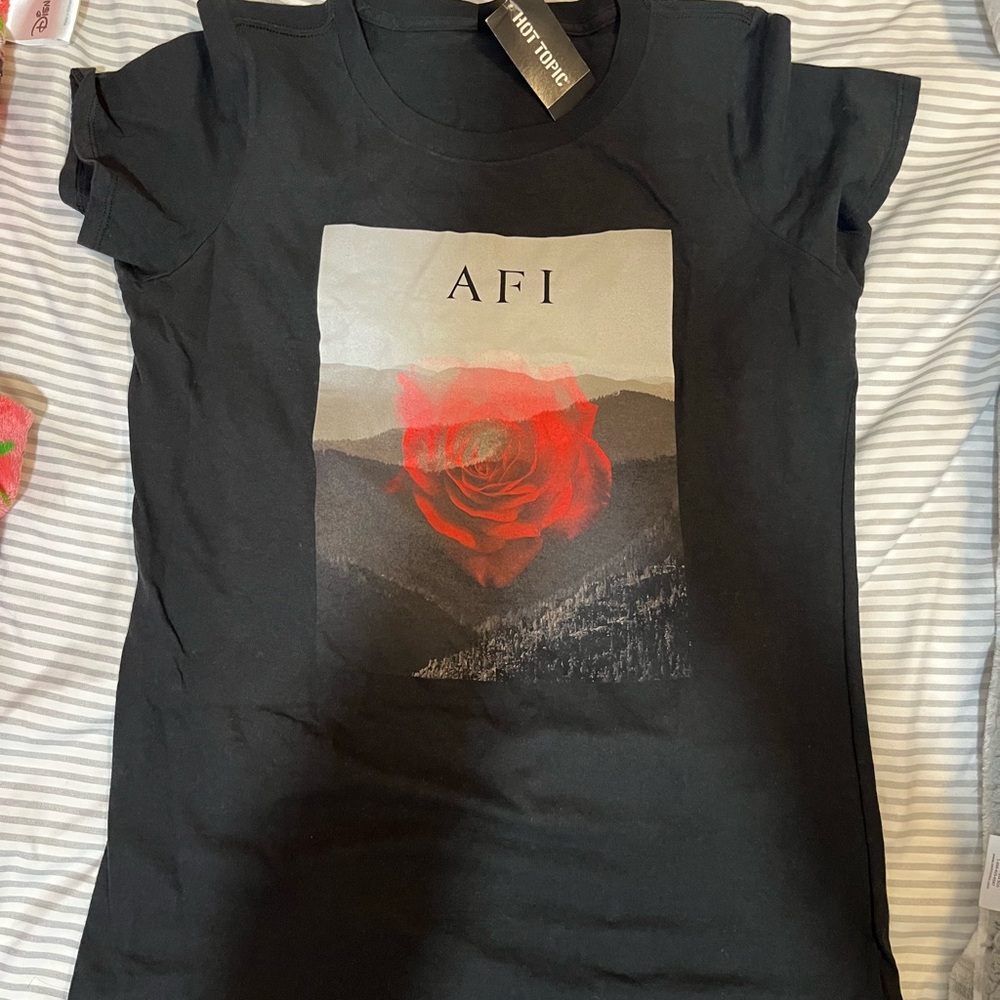 Black AFI Graphic T-Shirt